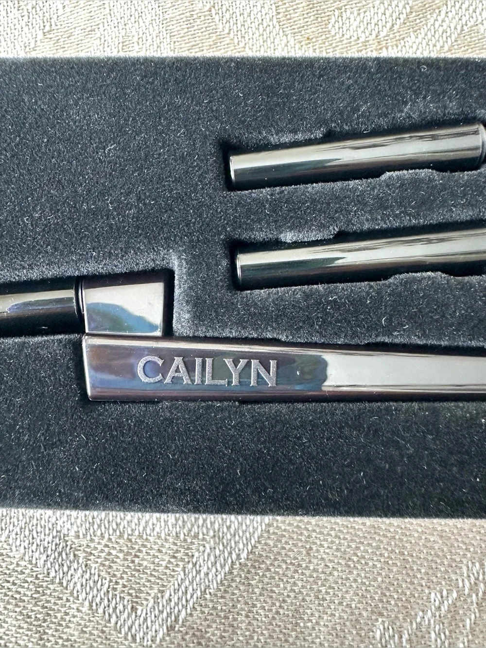 CAILYN O!3 in 1 Eye Brush Set NWOT | Retractable | 3 Brush Tips